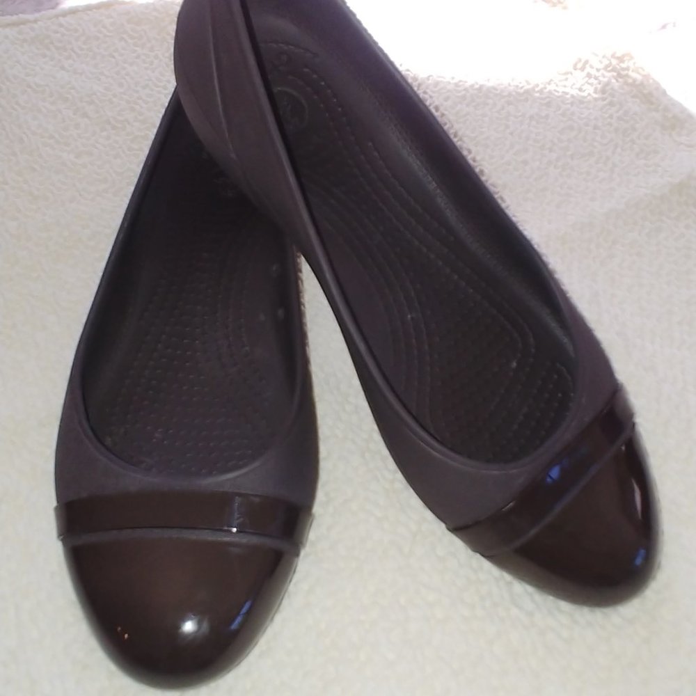 Crocs | Brown Ballet Flats